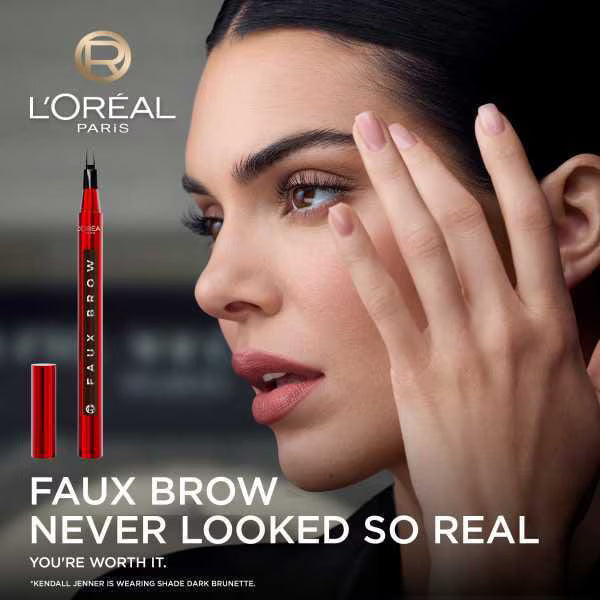 L'Oréal Paris Infallible Eyebrow Tint Pen Soft Black, UK version