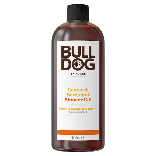 Bulldog Skincare Lemon & Bergamot Shower Gel 500ml shower Sainsburys   