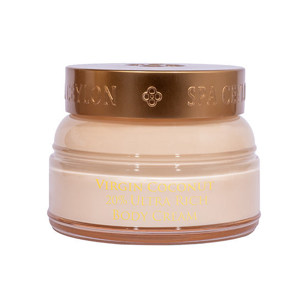 Spa Ceylon Virgin Coconut 20% Body Cream 150g, imported from the UK