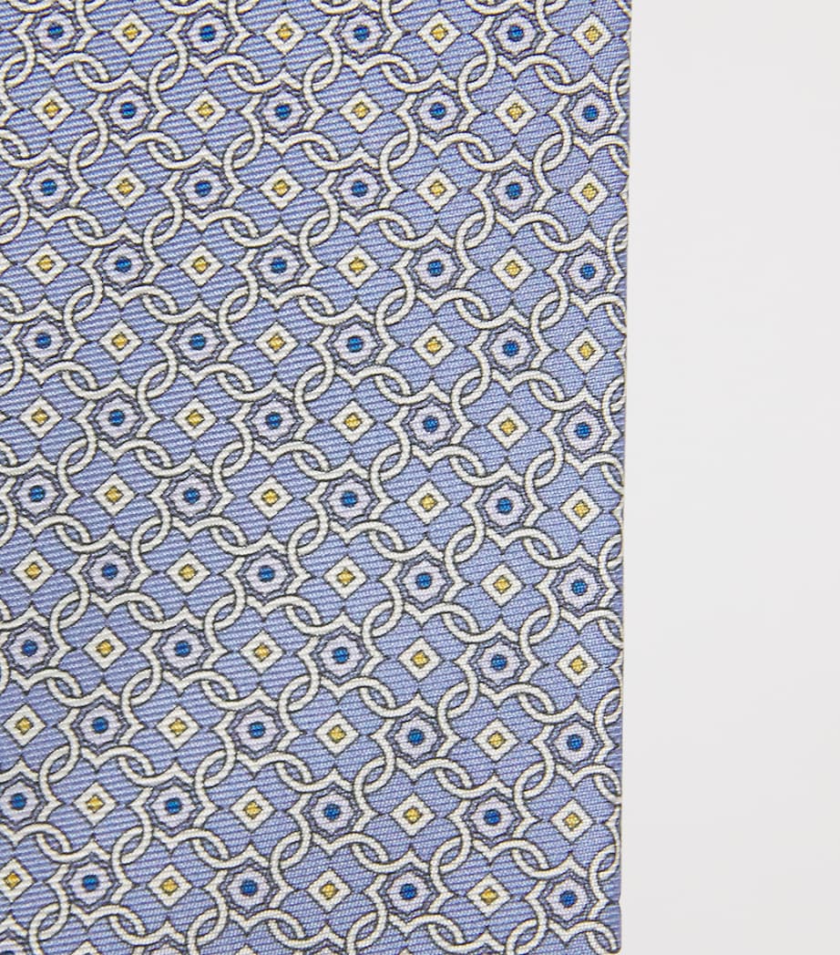 Eton silk jacquard tie 8cm (British brand)