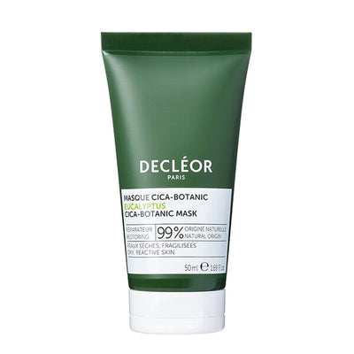 Superdrug Decleor Eucalyptus Cica-Botanic Restoring Protecting Face Mask 50ml- Buy online at McGrocer