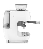 Smeg EGF03WHUK espresso coffee machine with grinder (British brand)