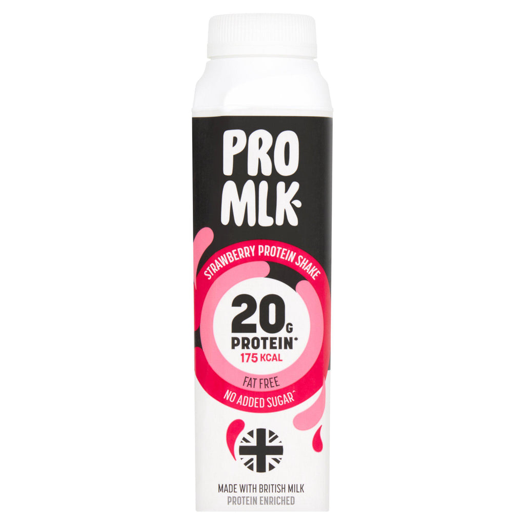 Pro Mlk Strawberry Protein Shake 330ml