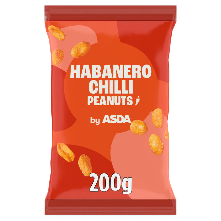 ASDA Habanero Chilli Peanuts 200g GOODS ASDA   