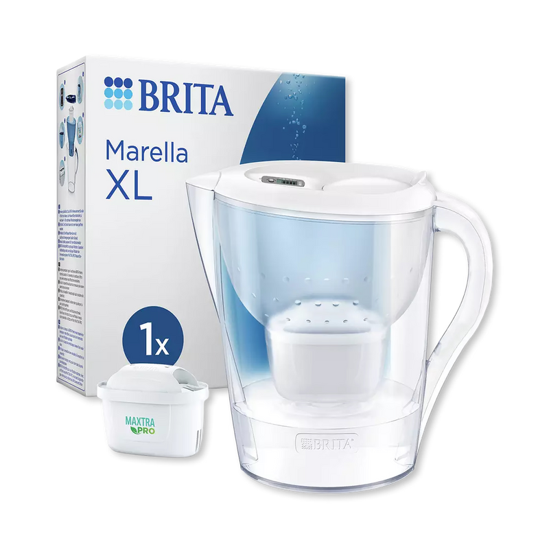 Brita Marella XL white water filter jug, UK version
