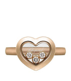 Chopard Happy Diamonds ring 18k rose gold, imported from the UK