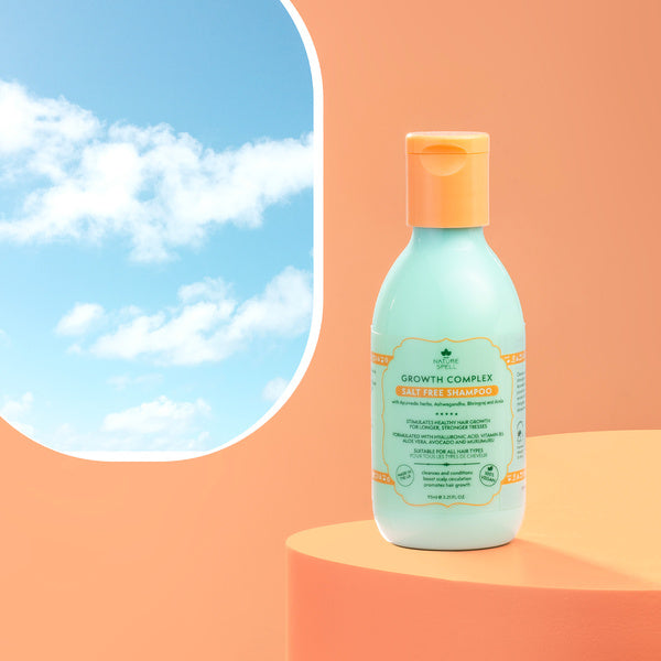 Nature Spell growth complex travel shampoo 95ml, UK version
