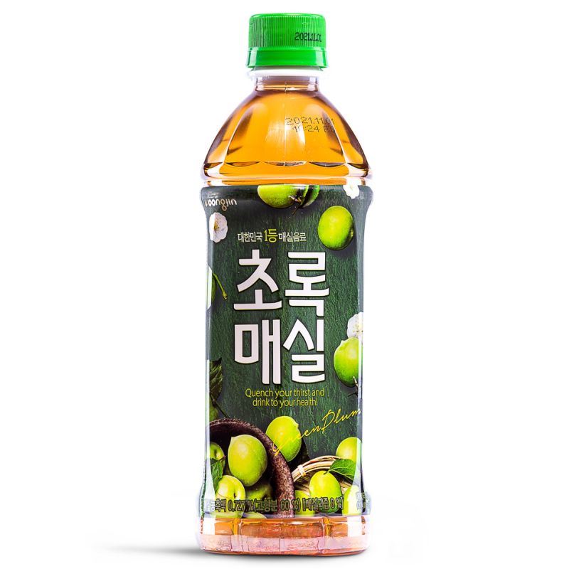 Woongjin Korean green plum drink - British product