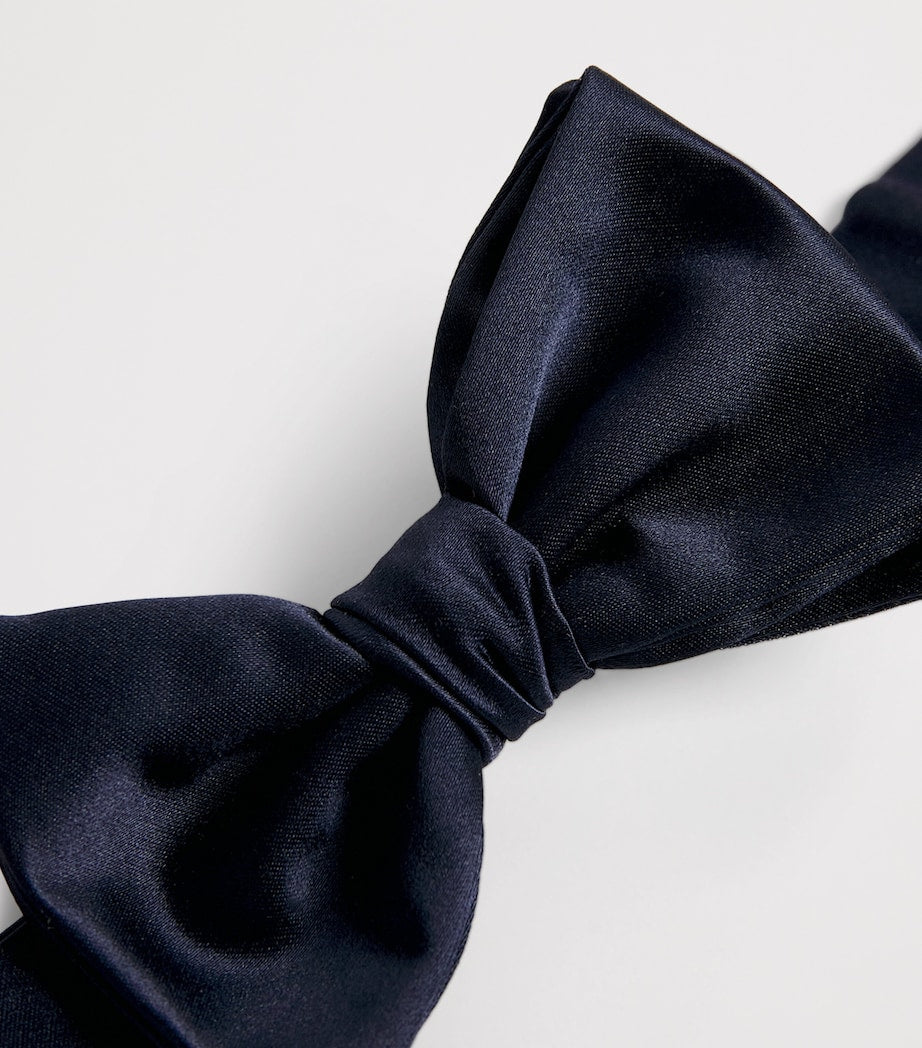 Emporio Armani silk bow tie, UK version