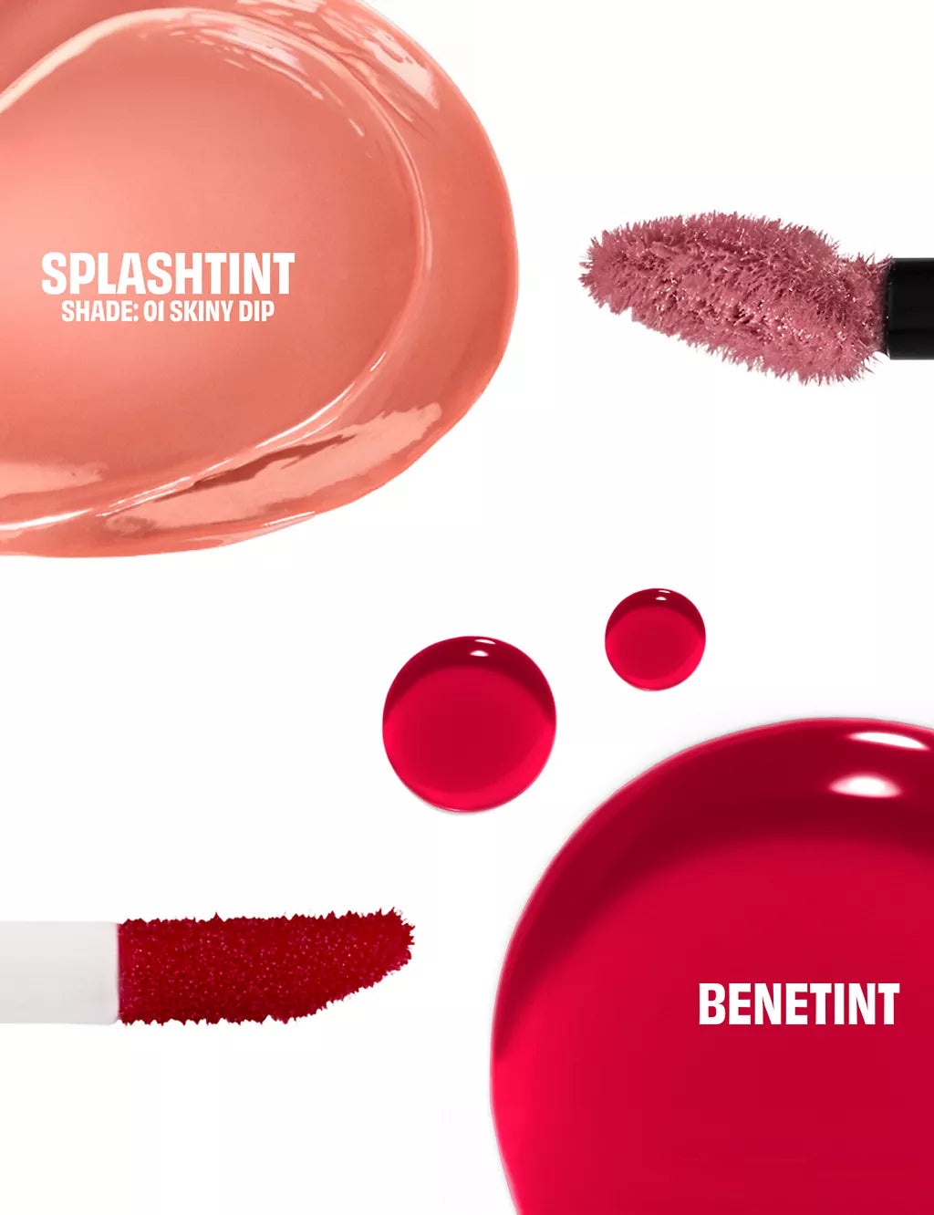 The Tint Crew Lip Tint Duo Benetint & Splashtint Worth £43 12ml GOODS M&S   