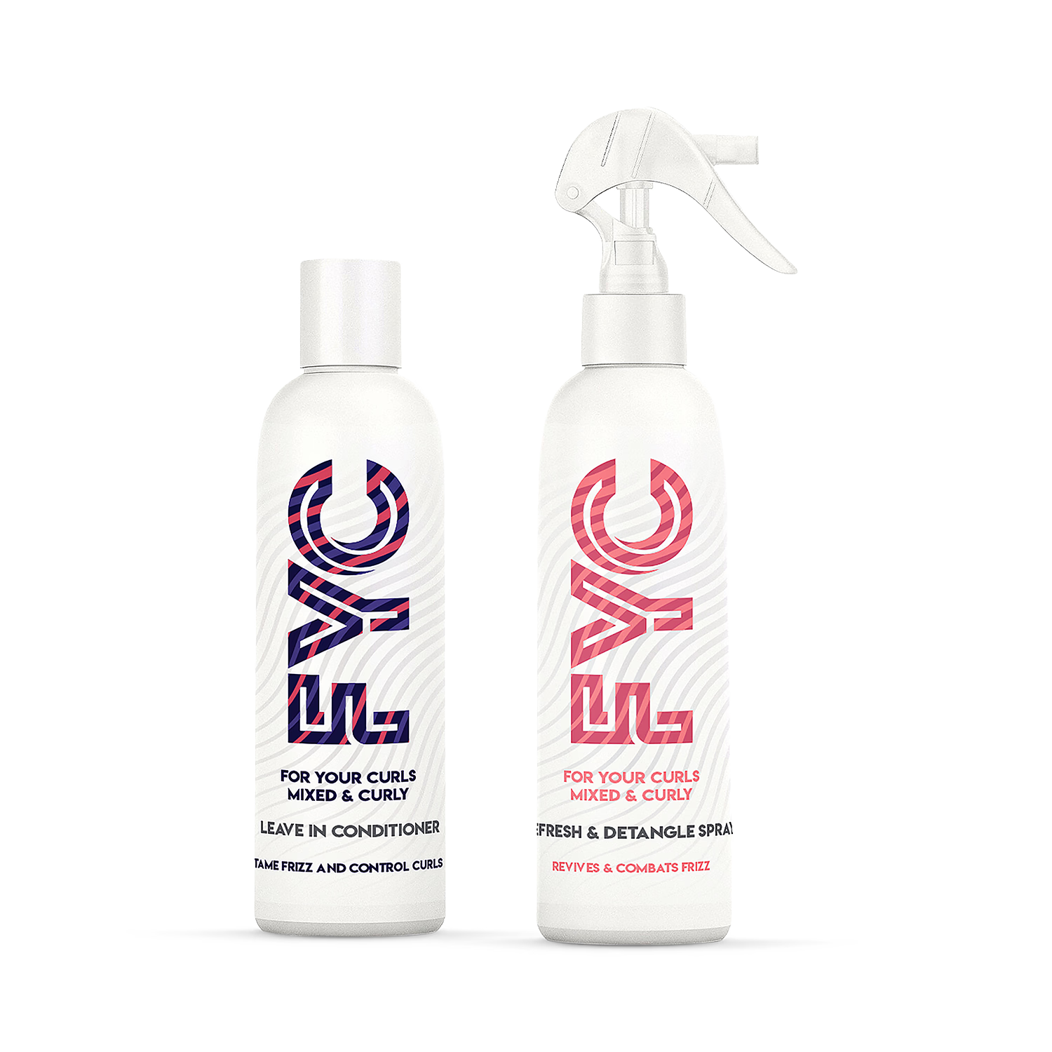 FYC curly hair styling bundle leave-in conditioner and spray 2x250ml, UK version
