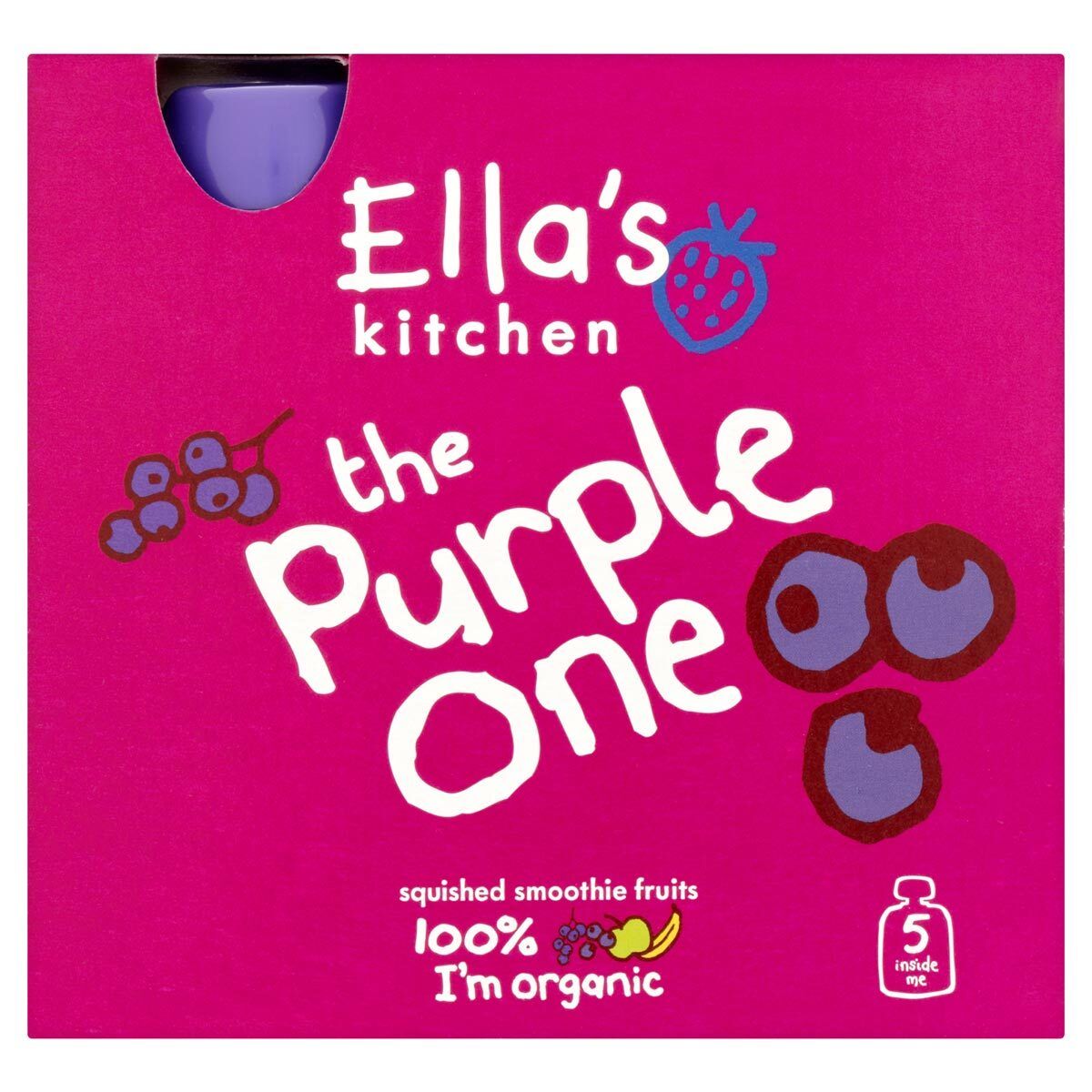 Ella's Kitchen Organic Fruit Smoothie Pouches, 25 x 90g GOODS Costco UK