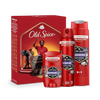 Old Spice Nightpanther gift set with deodorant spray shower gel (British brand)