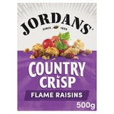 Jordans Country Crisp Breakfast Cereal with Flame Raisins 500g GOODS ASDA   