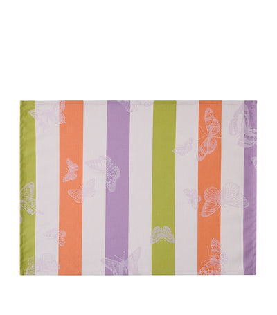 Harrods Le Jacquard Français Bal des Papillons Coated Rectangular Placemat 36cm x 50cm- Buy online at McGrocer