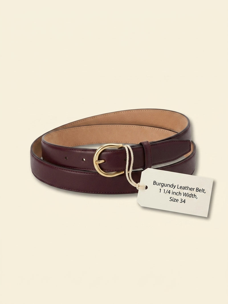 Cartier Panthère large leather belt 95cm, UK version
