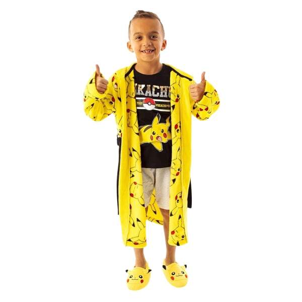 Pokemon Kids Pikachu Robe (4-5 Years) GOODS Superdrug   