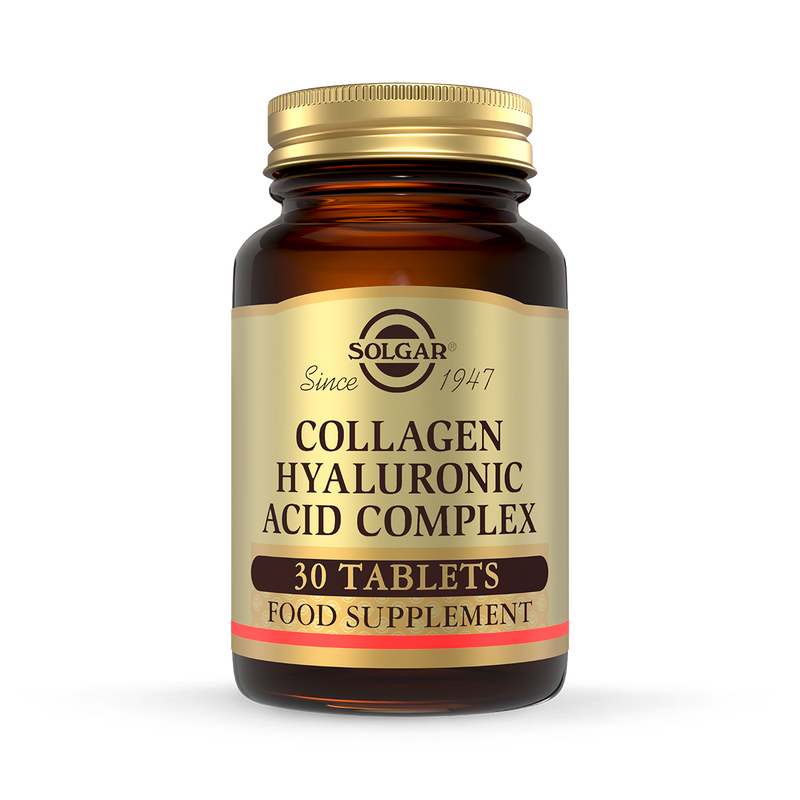 Solgar Collagen Hyaluronic Acid Complex 30 tablets (British brand)