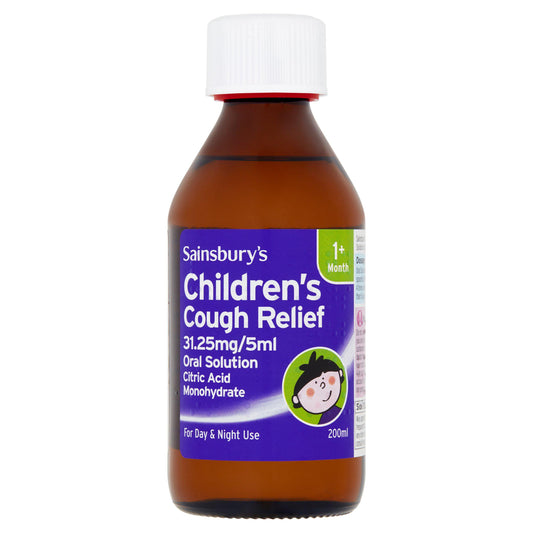 Sainsbury’s Children’s Cough Relief 200ml