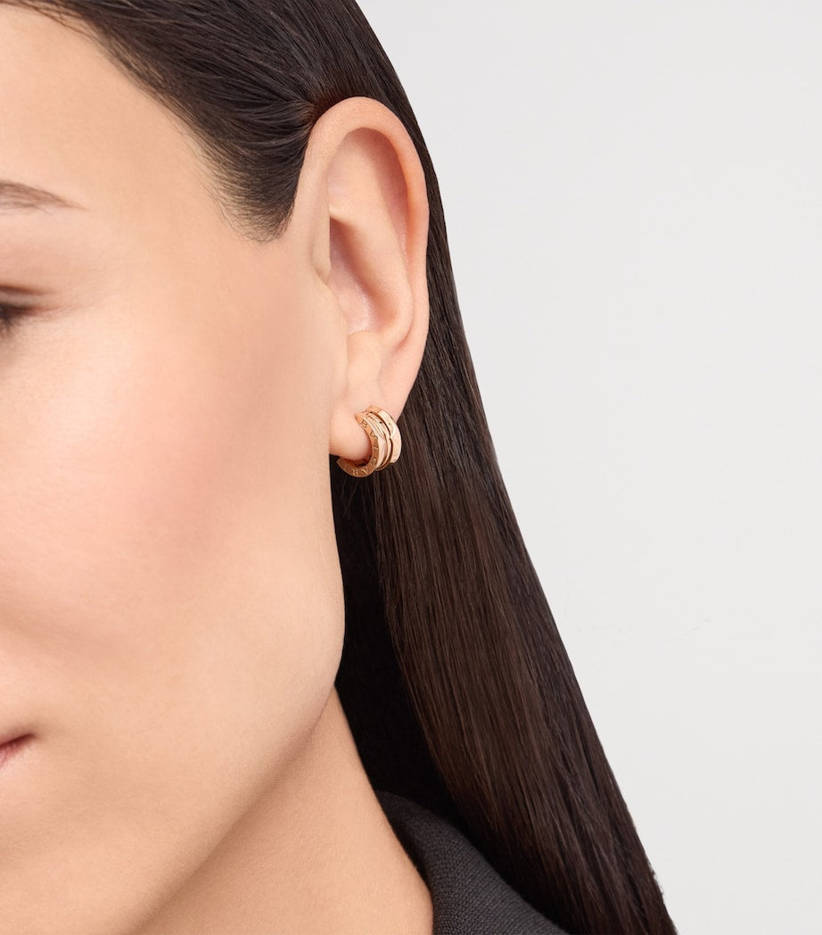 Bvlgari B.zero1 Creolen-Ohrring aus Roségold - britisches Produkt