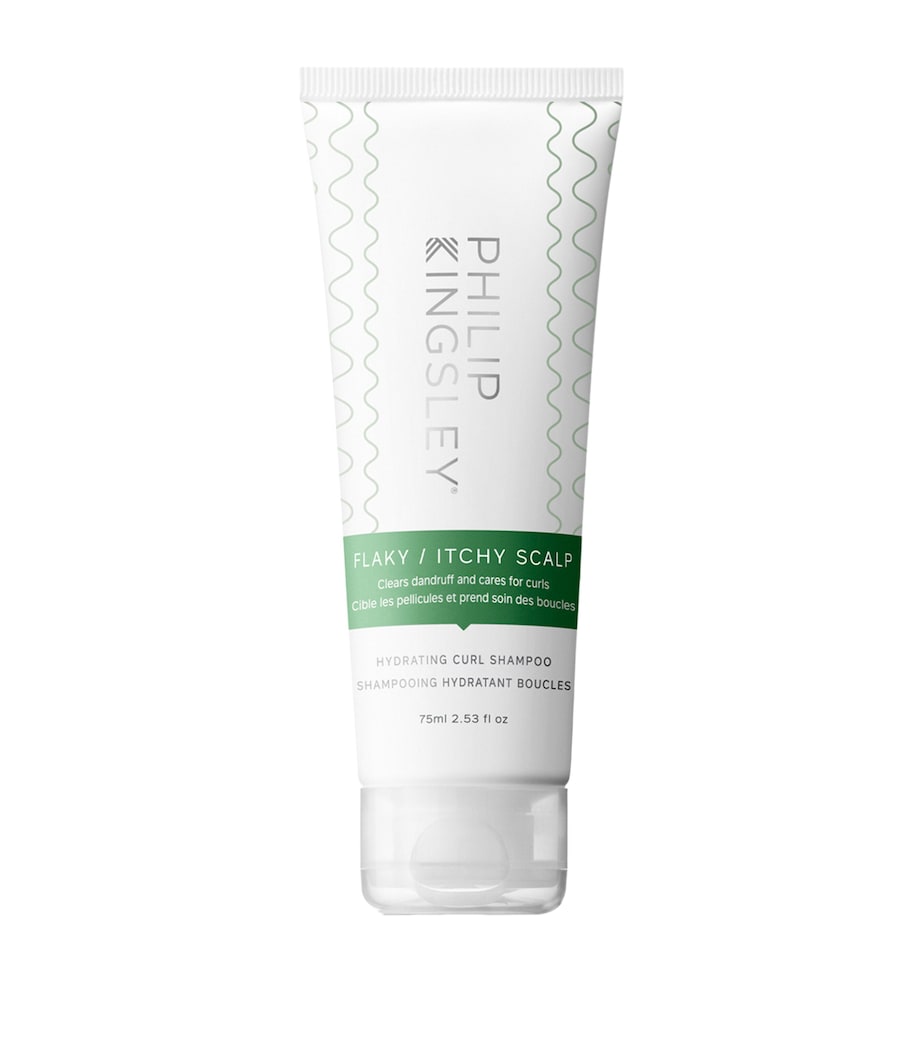 Philip Kingsley Flaky Itchy Scalp Hydrating Curl Shampoo 75ml, imported from the UK