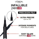 L'oreal Paris Infallible Felt 0.4Mm Longwear Eyeliner Black GOODS Superdrug   