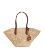 Polo Ralph Lauren medium raffia tote bag, UK version