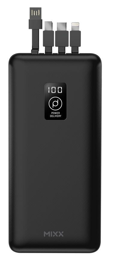 Mixx 20000 MAH 20PD Power Bank Earphones