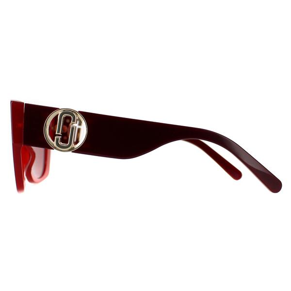 Marc Jacobs sunglasses red burgundy, imported from the UK