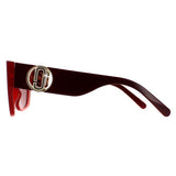 Marc Jacobs sunglasses red burgundy, imported from the UK