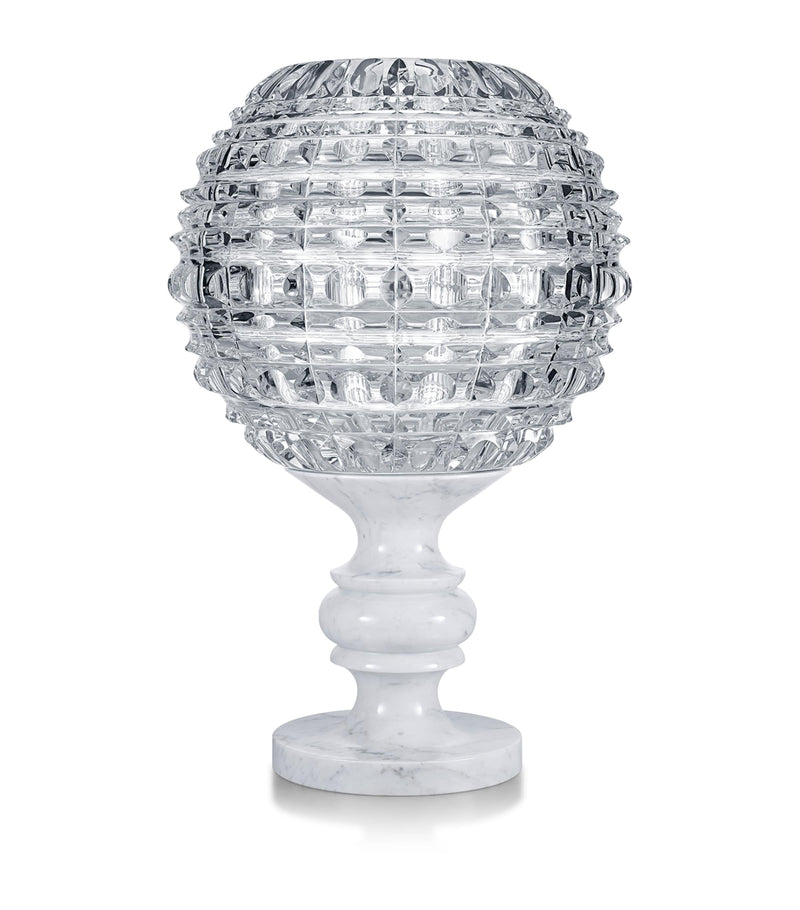 Baccarat crystal New Antique Solar vase 68cm - British product