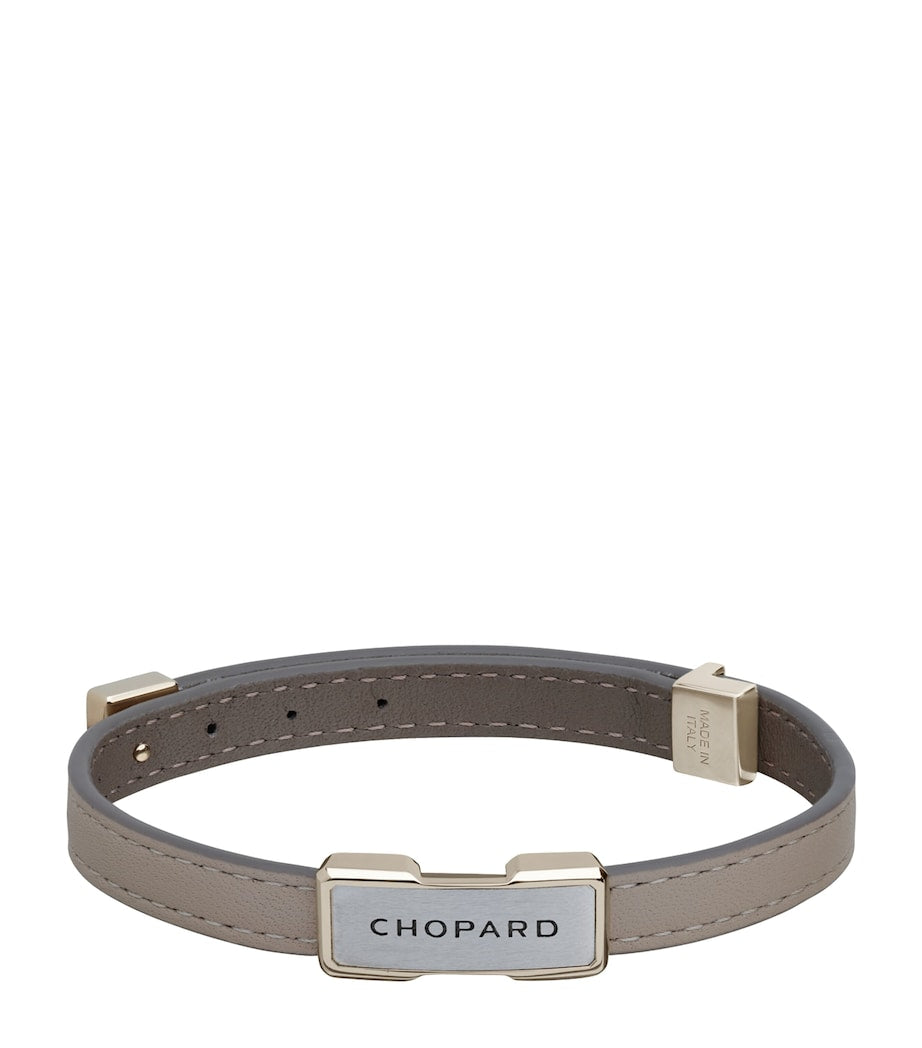 Chopard Leather Heritage Bracelet with adjustable calfskin strap, UK version