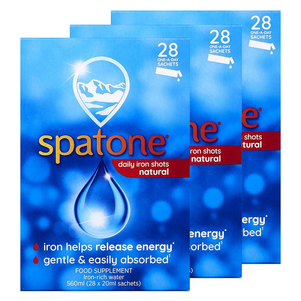 Spatone Original 3 Month Bundle: 3 x Spatone Daily Iron Shots 28s