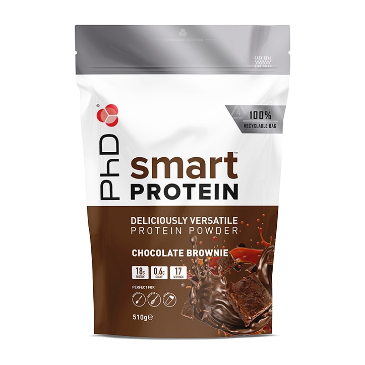 PhD Nutrition Smart Protein Salted Caramel 510g GOODS Holland&Barrett Chocolate Brownie  