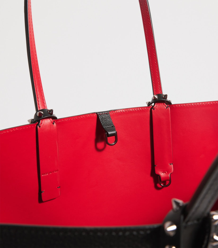 Christian Louboutin Cabata large calfskin tote bag - British product