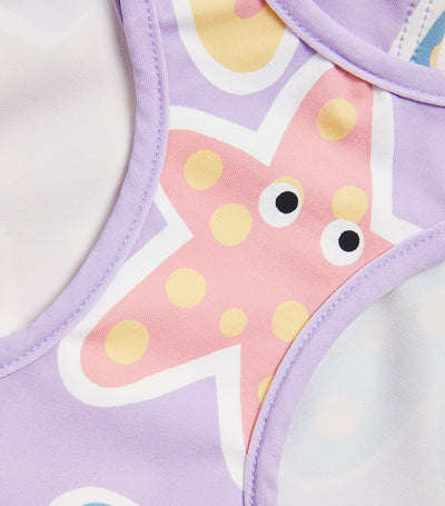 Stella McCartney Kids Baby-Badeanzug mit Seestern-Print 3-36 Monate