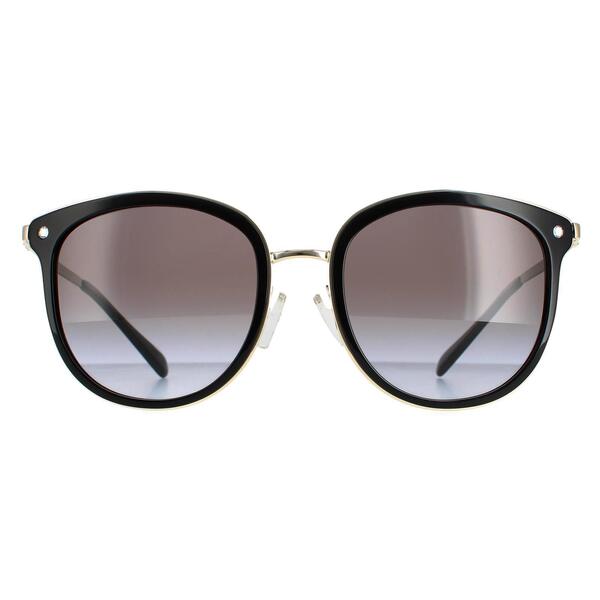 Michael Kors Adrianna Bright sunglasses black round lightweight metal - British product