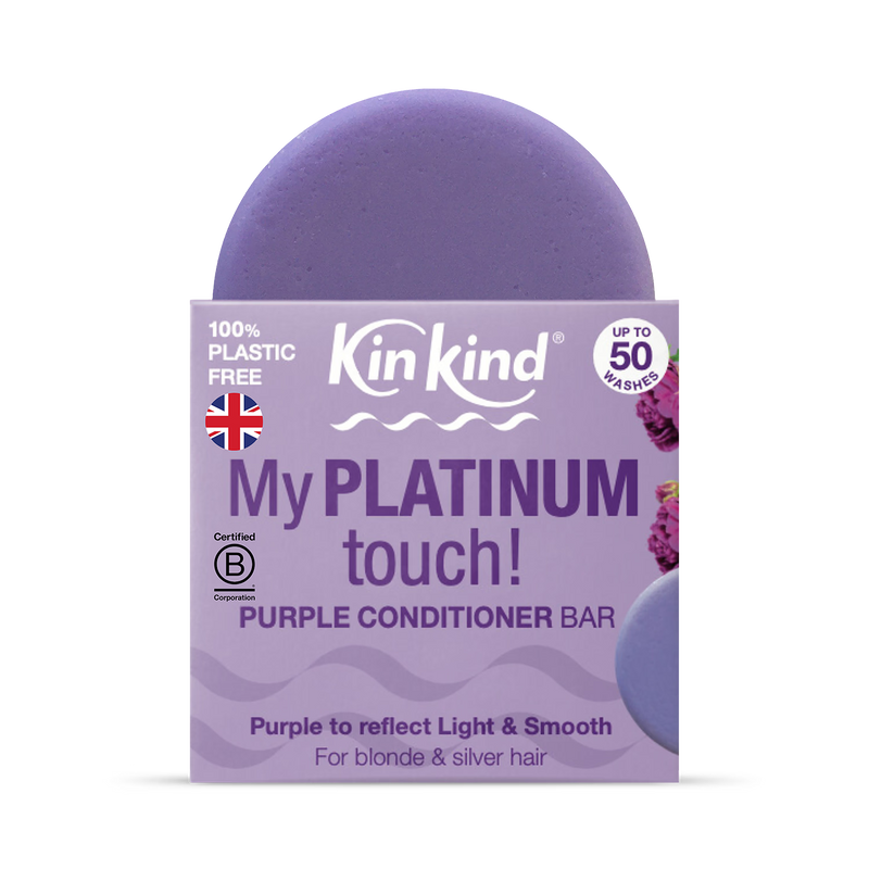 KinKind purple conditioner bar 40g, UK version