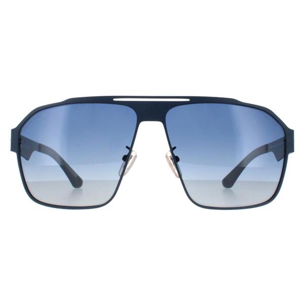 Police SPLL08 blue gradient aviator sunglasses - British product