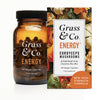 Grass & Co ENERGY Cordyceps mushroom supplement 60 capsules, imported from the UK