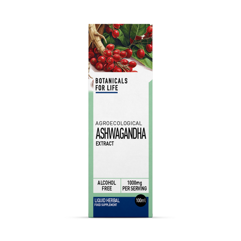 Botanicals For Life Ashwagandha Extract 100ml - British product