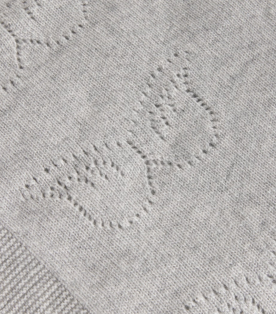 Marie-Chantal cashmere angel wing blanket, UK version