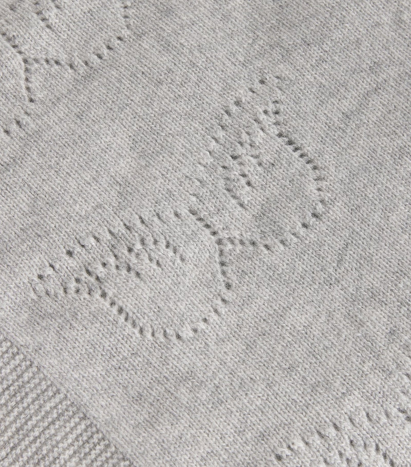 Marie-Chantal cashmere angel wing blanket, UK version
