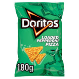 Doritos Loaded Pepperoni Pizza Sharing Tortilla Crisps Chips 180g GOODS Sainsburys   