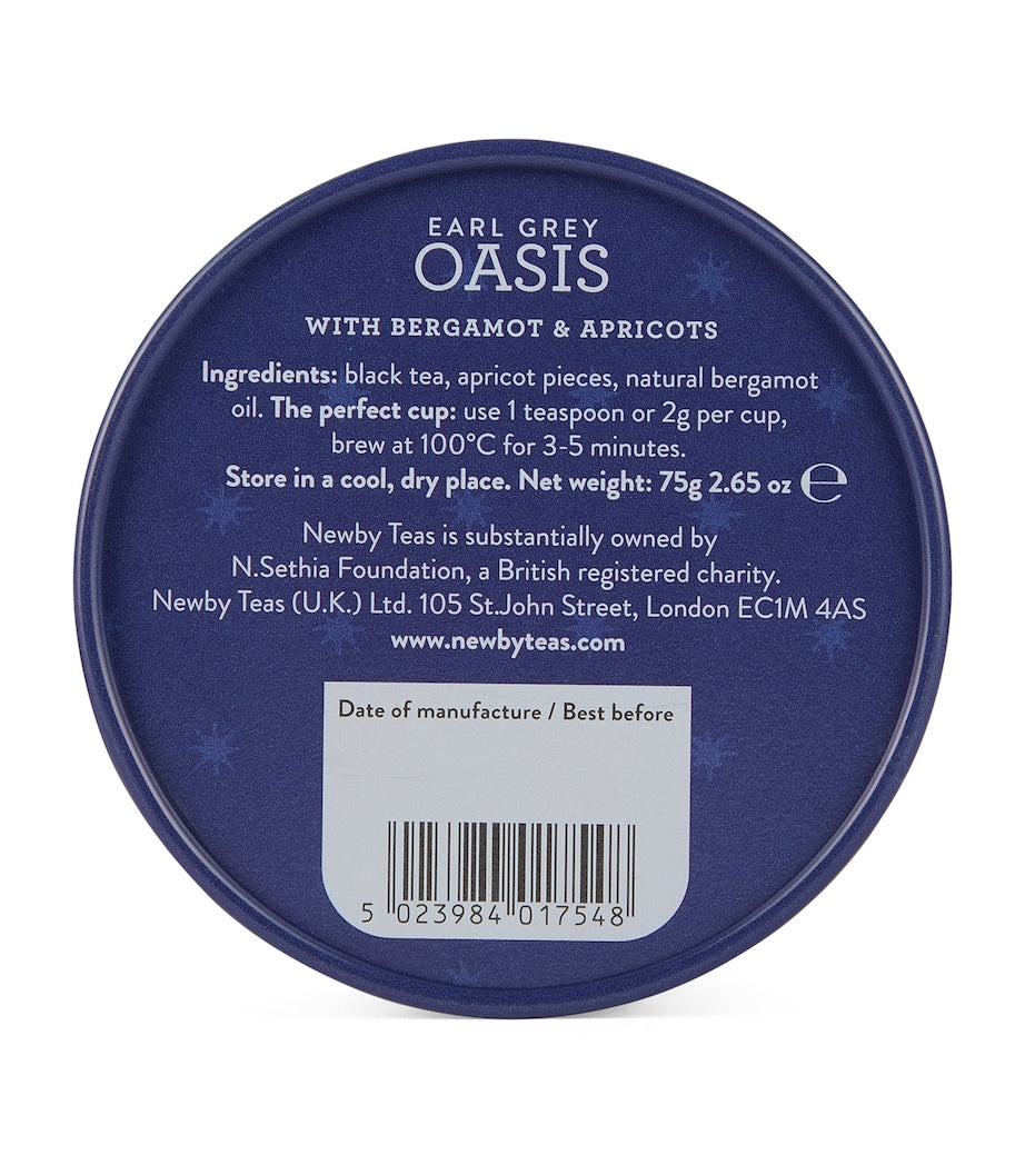 NEWBY Oasis Earl Grey loose leaf tea 75g - British product