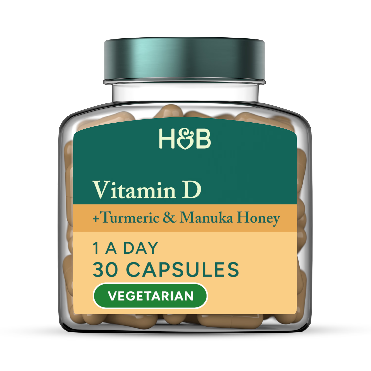 Holland & Barrett Turmeric Manuka Honey 30 capsules, UK version