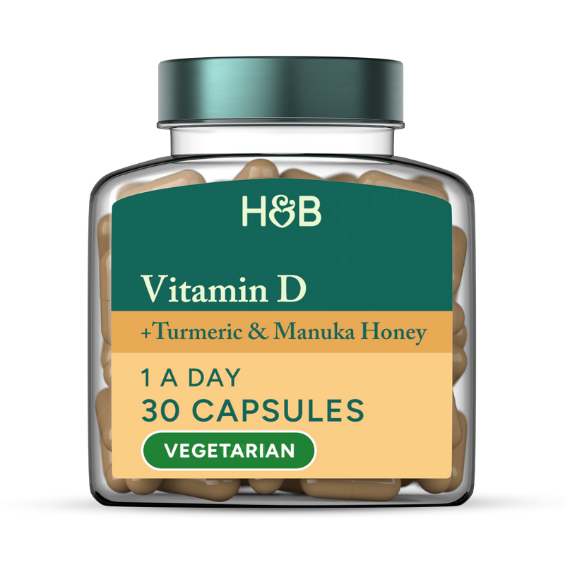 Holland & Barrett Turmeric Manuka Honey 30 capsules, UK version