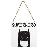 DC Comics Batman collectible wooden block, UK version