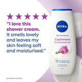 NIVEA Shower Gel Indulgent Moisture Cashmere 250ml GOODS Superdrug   