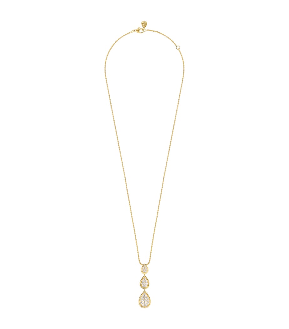 Boucheron Serpent Bohème three motifs necklace, imported from the UK